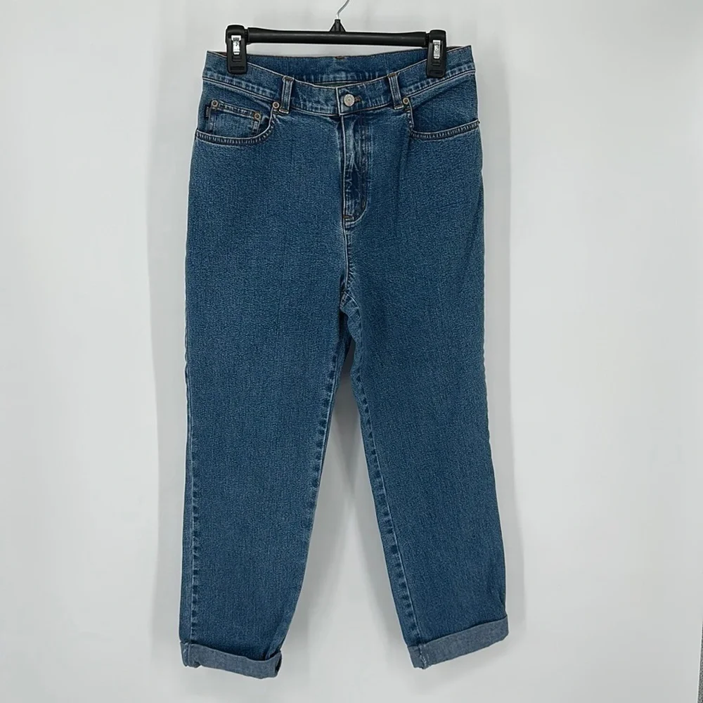 Lauren Jeans Co. Medium Wash Relaxed Fit Jeans Size 6